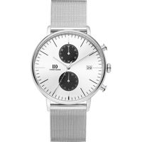 Danish Design Tidlos Chronograph Date Quartz Dial Color Silver Men Watch-IQ74Q975