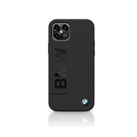 BMW Liquid Silicone Case Tone To Tone For Iphone 12 Pro Max (6.7") - Black