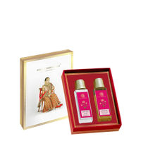 Forest Essentials Indian Rose Body Care Duo Gift Box (Body Lotion + Body Wash)