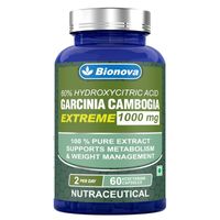 Bionova Garcinia Cambogia 60% Hca 1000mg Capsules For Weight Loss