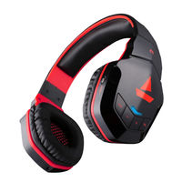 boAt Rockerz 510 N Wireless Headphone with Thumping Bass and Up to 10H Playtime(Raging Red)