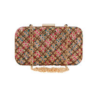 Anekaant Adorn Embroidered & Embelished Party Clutch Multi