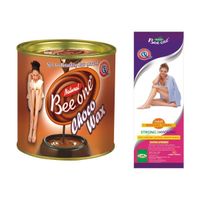 Beeone Waxing Combo - Choco Wax + Disposable Strips