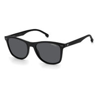 Carrera Sunglasses Grey Lens Rectangular Sunglass Black Frame