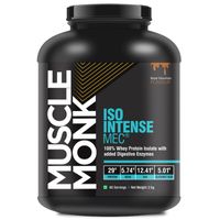 Muscle Monk Iso Intense Mec 100% Whey Isolate Protein With Digestive Enzymes - Royal Chocolate