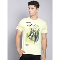 Free Authority Batman Featured Yellow T-Shirt For Men