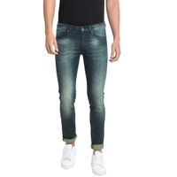 Pepe Jeans Green Solid Jeans