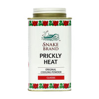 Snake Brand Prickly Heat Original Cooling Powder Classic