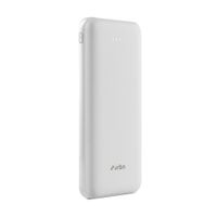 URBN 10000 Mah Baselin Power Bank With 2.1amp 5v Fast Charge - White