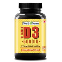 Simply Nutra Vitamin D3 5000 iu Supplement