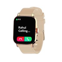 PA maxima Max Pro X6 Bluetooth Calling Smartwatch with, 1.7" Display of 400 Nits & SpO2 Gold