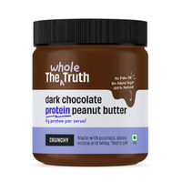 The Whole Truth - Dark Chocolate Protein Peanut Butter - Crunchy