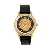 Jaipur Watch Company One Pice Coin Watch Silver Case With Semi-Precious Stones