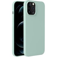 Memumi Crystalloid Series Back Cover for Apple iPhone 12 Pro Max Shockproof - Light Green (6.7")