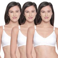 Bodycare B, C & D Cup Perfect Coverage Bra-Pack Of 3 - White