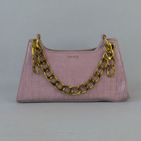 THESTO Premium Purple Shoulder Chain Handbags
