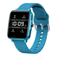bFIT Gen B1 Touchscreen Unisex Stainless Steel case smartwatch for Mens-GENB1-BLU