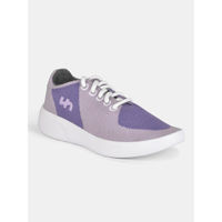 Flatheads Linen Textured Lavender Casual Shoes