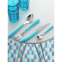 Amefa 24-pc Eclat Cutlery Set Turquoise-Blue