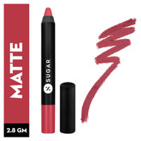 SUGAR Matte As Hell Crayon Lipstick With Free Sharpener