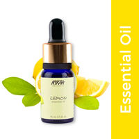 Nykaa Naturals Lemon Essential Oil for Blackhead Reduction & Shiny Hair - 100% Natural