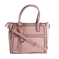 Legal Bribe Pink Checkered Handheld Bag