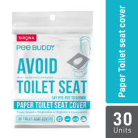 Peebuddy Disposable Toilet Seat Cover - 30 Pcs
