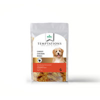 BASIL Temptations Chicken And Cheese Rings for Dogs