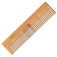 TNW The Natural Wash Neem Wood Anti-Dandruff Comb Wide Tooth wooden Comb to Reduce Hairfall