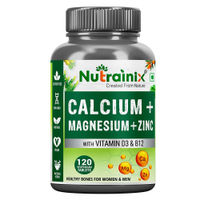 Nutrainix Calcium, Magnesium, Zinc, D3 & B12 Tablets