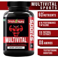 Simply Nutra Multivital MultiVitamin Sports 90 Tablets