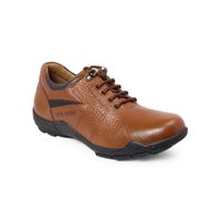 Red Chief Tan Leather Oxford Shoes