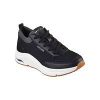 SKECHERS Arch Fit S-miles - Walk On Black Casual Shoes