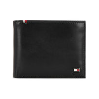 Tommy Hilfiger Accessories Kamron Mens Leather Passcase Wallet Black