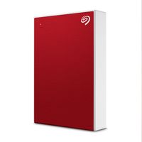 Seagate One Touch 5TB External HDD with Password - Red, for Win & Mac, 3 yr Data Recovery