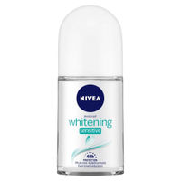 NIVEA Women Deodorant Roll On, Whitening Sensitive, for 48h Protection