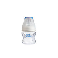 Beebaby Comfort Slim Neck Baby Feeding Bottle With Anti-colic Silicone Nipple 60 Ml,2 Oz (blue)