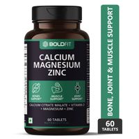 Boldfit Calcium Magnesium Zinc Supplement