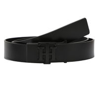 Tommy Hilfiger Accessories Nandewar Mens Leather Belt Black