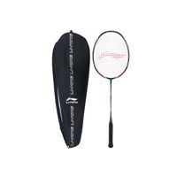 Li-Ning Turbo X 90 -II Strung Badminton Racquet (White, Gold 86 g)