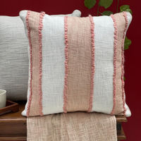 Ame decorative cushion cover, Bohemian Sakura - Bella Vida Collection - 20x20