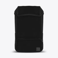 BadgePack Designs Sakda Backpack Black Bag with 5 Printed Badges