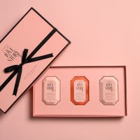 Kimirica Love Story Handmade Bathing Soap Bar Trio Gift Box - Pack of 3