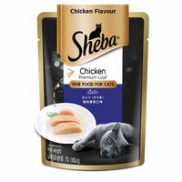 Sheba Rich Premium Adult (+1 Year) Fine Wet Cat Food- Chicken Loaf