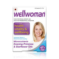 Wellwoman Supplements UK's No.1 Multivitamin for Women (Evening Primrose Oil & Starflower Oil)