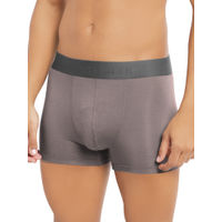 FREECULTR Anti-Microbial Air-Soft Micromodal Underwear Trunk Pack Of 1 - Grey