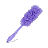 Sanfe Selfly Back Skin Exfolaiting & Leather forming Long Loofah With Handle
