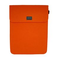Visual Echoes Premium Laptop/Ultrabook/Macbook/Tab Sleeve - Orange (12 Inch)