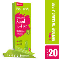 PeeBuddy - Disposable- Ladies Freedom To Stand & Pee - 20 Funnels