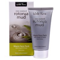 Wild Ferns Rotorua Mud Warm Face Pack With Ginger & Cloves